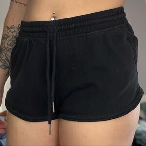 Women's Casual Black Shorts